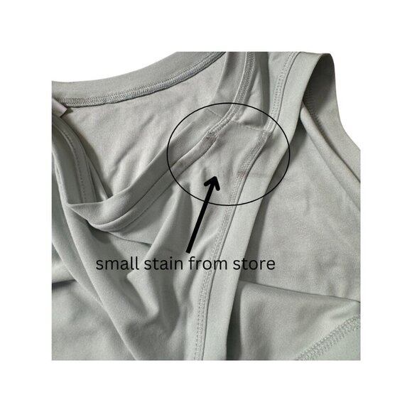 DSG womens cinch pale seaglass size XL NWT workout athletic tank top - Picture 2 of 5